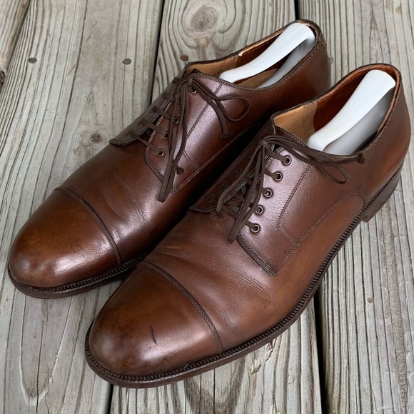 ferragamo cap toe oxford